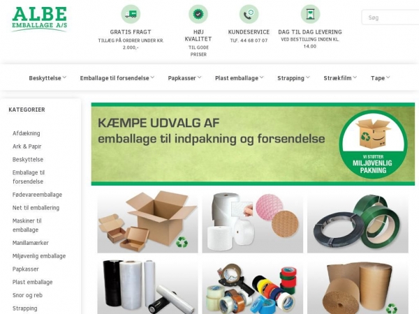 albeemballage.dk