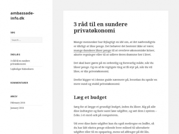 ambassade-info.dk