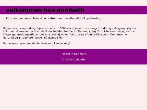 annibeth.dk