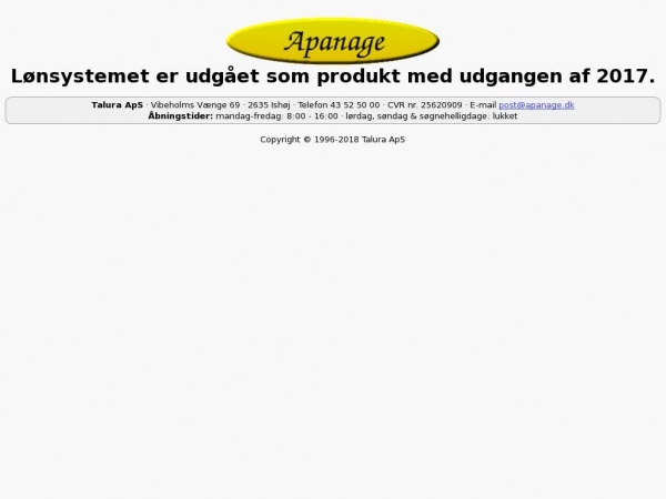 apanage.dk