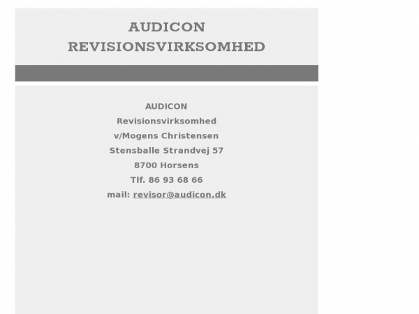 audicon.dk
