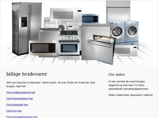 billige-hvidevarer.dk