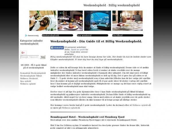 billigweekendophold.dk