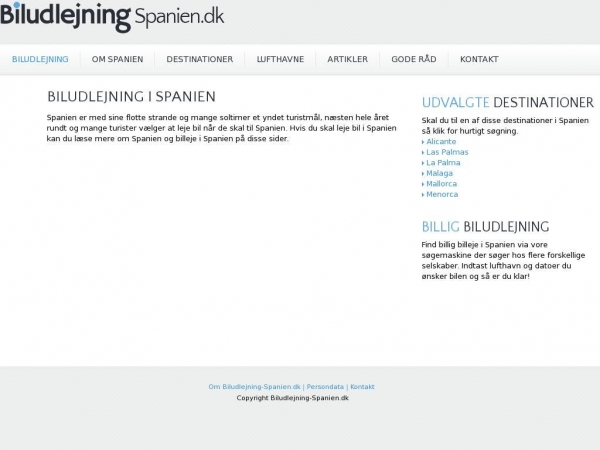 biludlejning-spanien.dk
