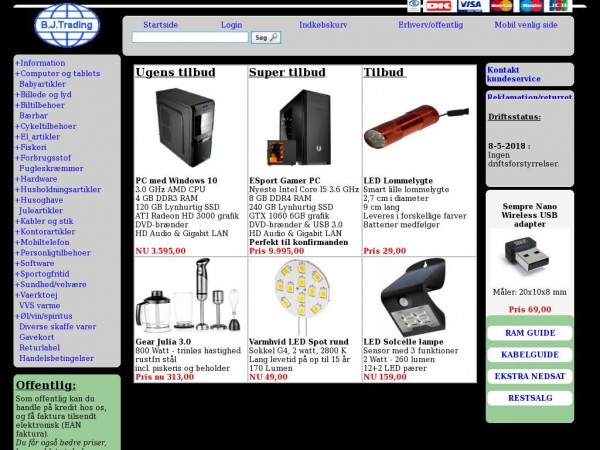 bjtrading.dk