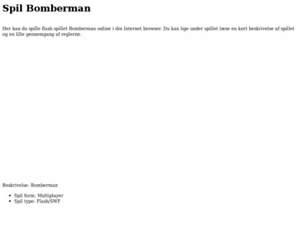 bomberman.dk