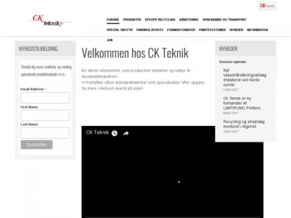 ckteknik.dk