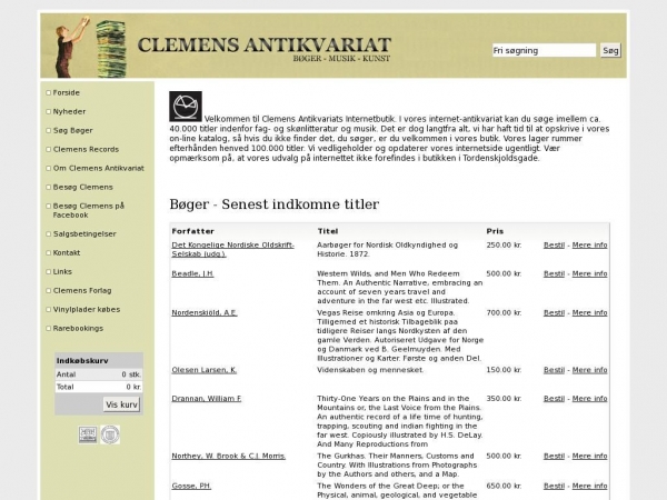clemensantikvariat.dk