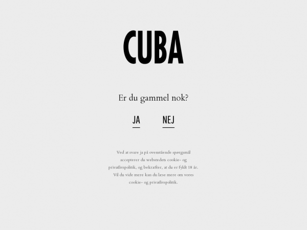 cubavodka.dk