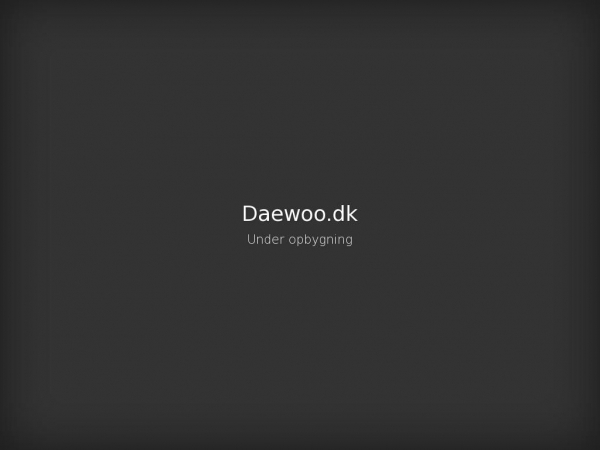 daewoo.dk