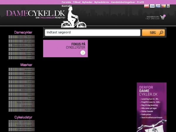 damecykel.dk