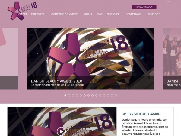 danishbeautyawards.dk