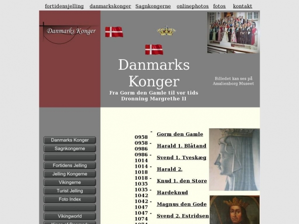 danmarkskonger.dk