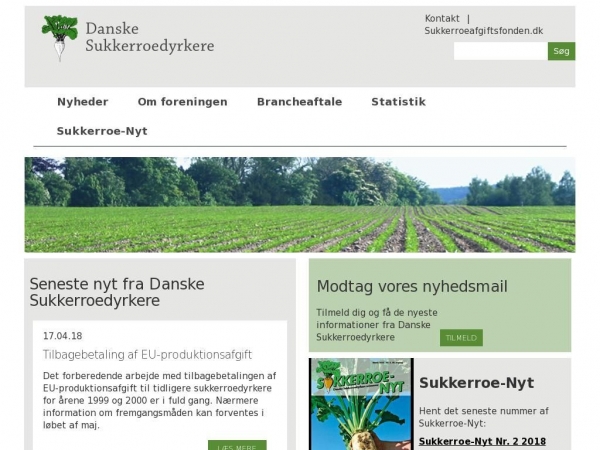 danskesukkerroedyrkere.dk