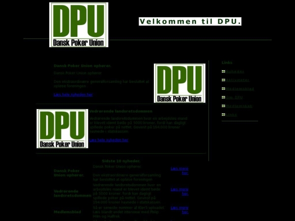 danskpokerunion.dk