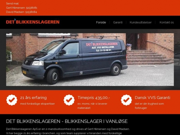 det-blikkenslageren.dk