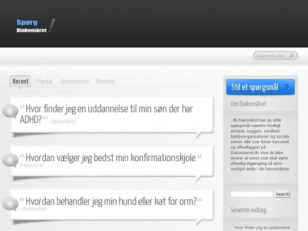 diakoniaaret.dk