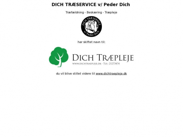 dich-traeservice.dk