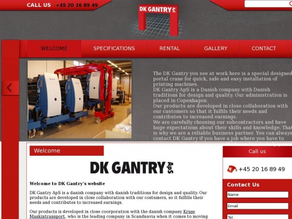 dkgantry.dk