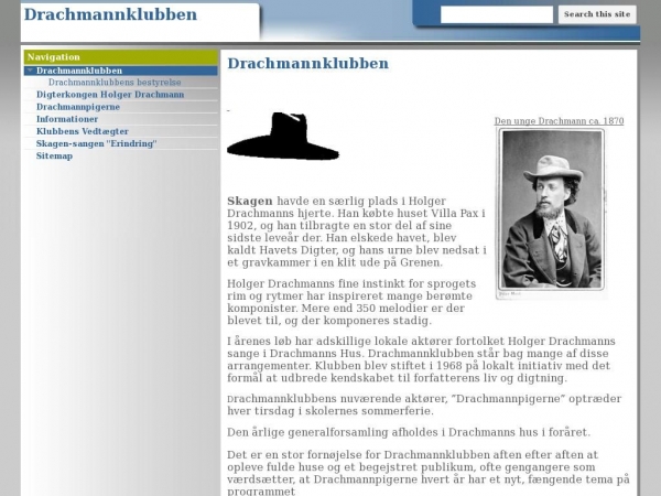 drachmannklubben.dk