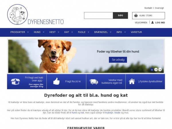 dyrenesnetto.dk