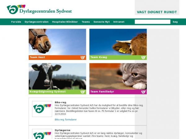 dyrlaegecentralen.dk