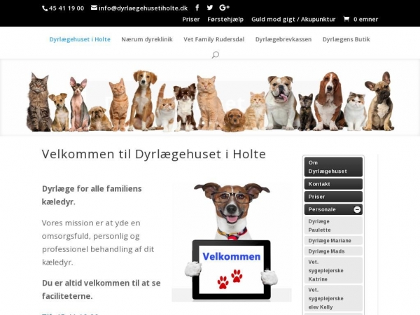 dyrlaegehusetiholte.dk