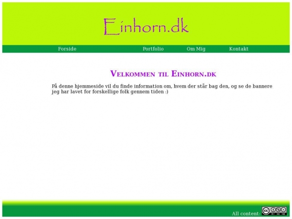 einhorn.dk
