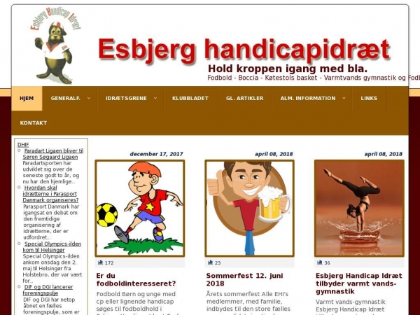esbjerghandicapidraet.dk
