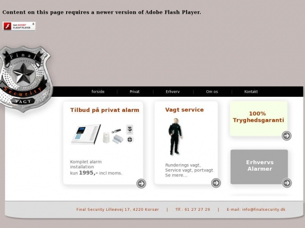 finalsecurity.dk