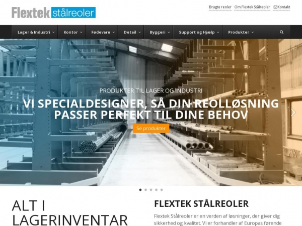 flextekstaalreoler.dk