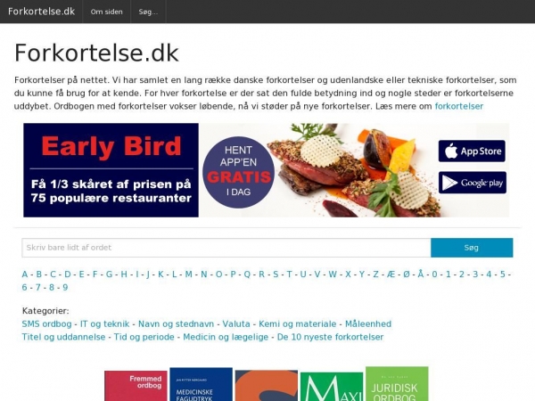 forkortelse.dk
