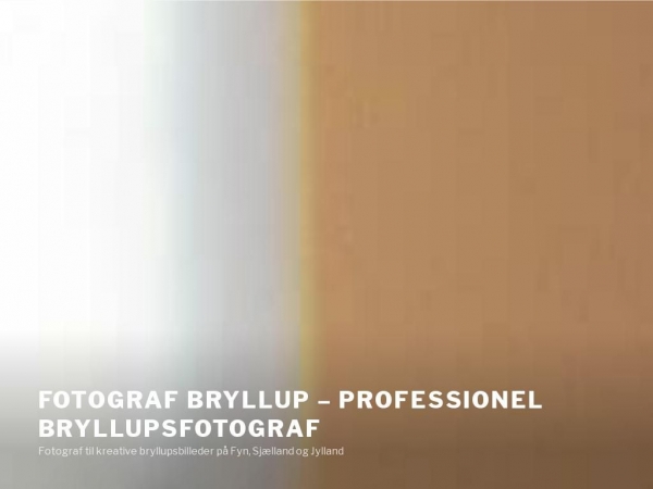 fotografbryllup.dk