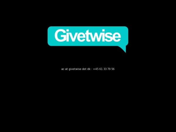 givetwise.dk