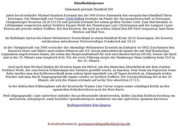 haandboldstjerner.dk