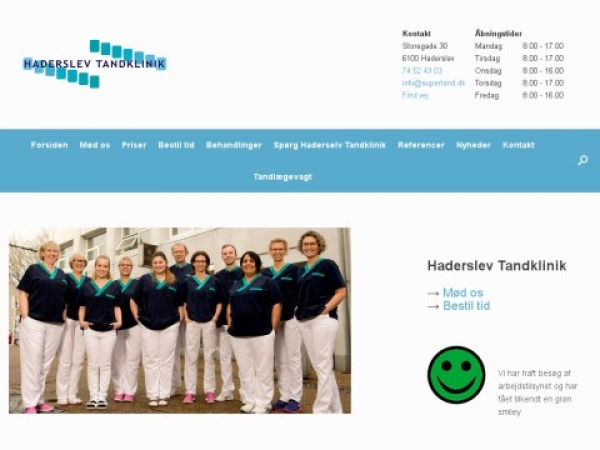 haderslev-tandklinik.dk