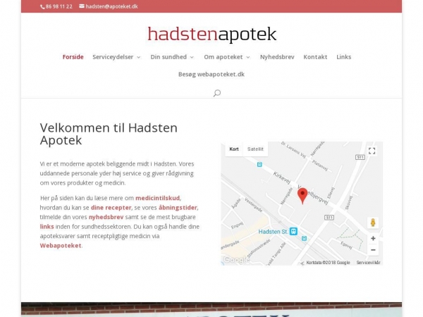 hadstenapotek.dk