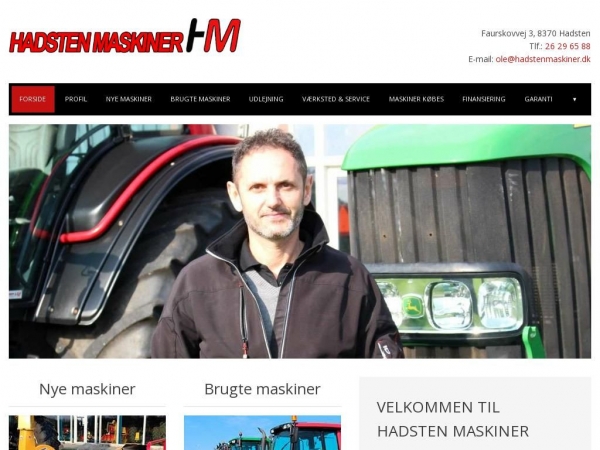 hadstenmaskiner.dk