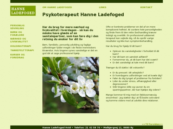 hanneladefoged.dk