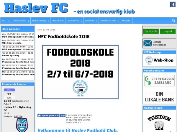 haslev-fc.dk