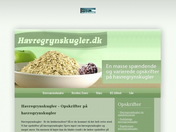 havregrynskugler.dk