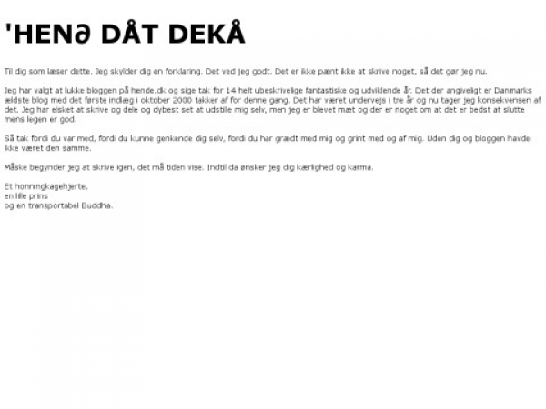 hende.dk