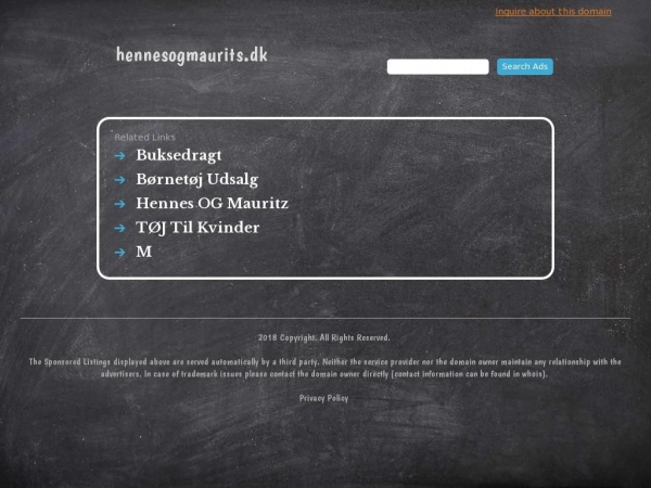 hennesogmaurits.dk