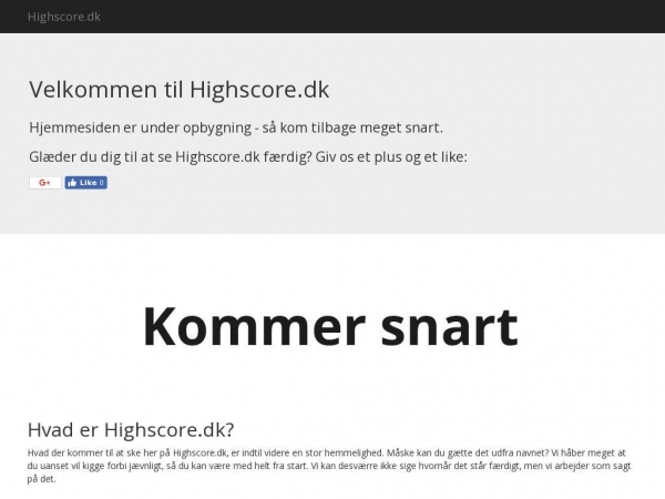 highscore.dk