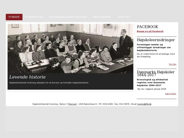 hojskolehistorie.dk