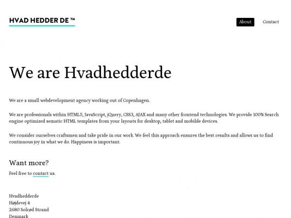 hvadhedderde.com