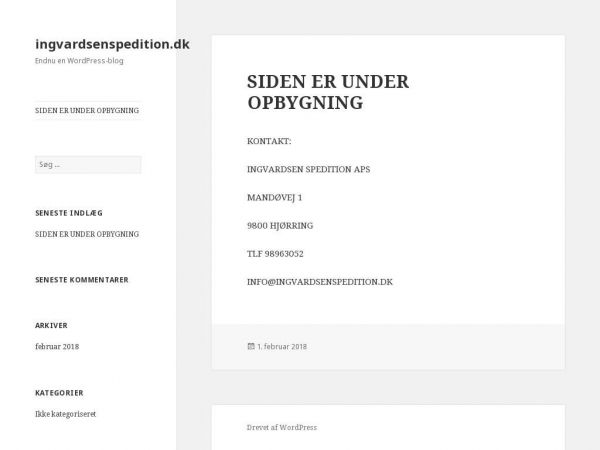 ingvardsenspedition.dk