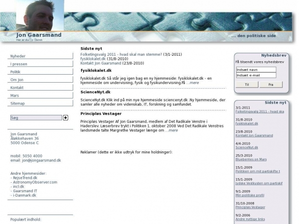 jongaarsmand.dk