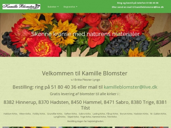 kamilleblomster.dk