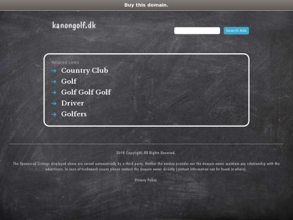 kanongolf.dk